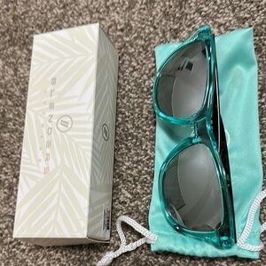 Blenders Teal Sunglasses with Case